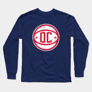 DC Retro Ball - Navy Long Sleeve T-Shirt